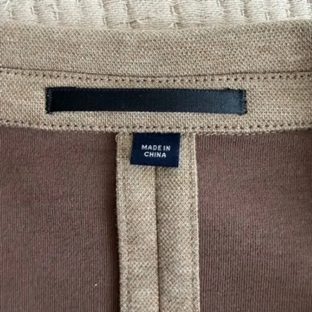 J. Crew Knit Thompson Blazer Jacket Mens Sz 44R Tan Camel Button Patch NEW $398